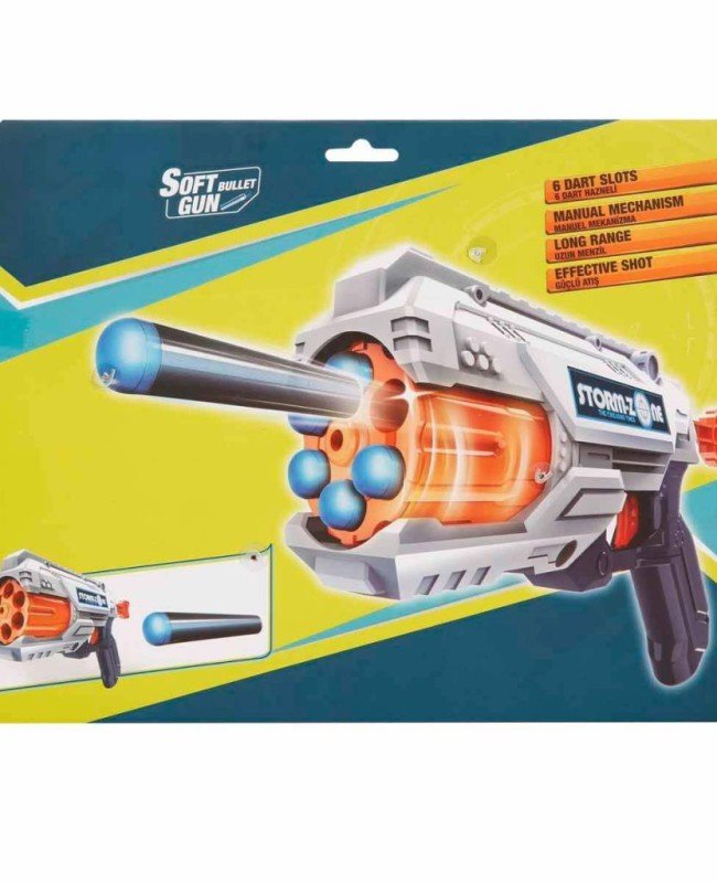 2713 Zapp 16 Mermili Sünger Dart Atan Silah