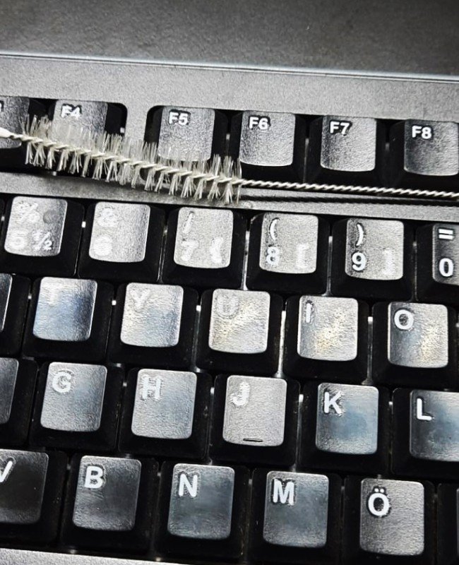 3 Lü Pratik Fırça  Esnek Bükülebilir Klavye Mouse Arası Temizlik Fırçası