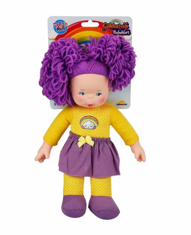 30012  Gökkuşağı Bebekleri 35 cm -Sunman