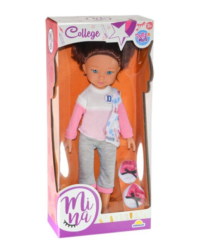 30061 Mina College Bebek 35 cm -Sunman 30061 Mina College Bebek 35 cm -Sunman