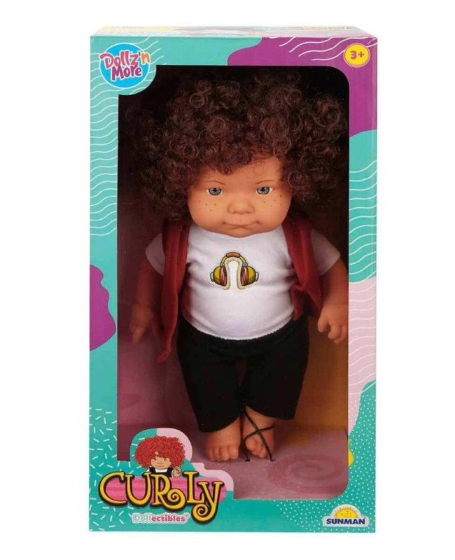 30151 Sunman, Curly Kıvırcık Saçlı Bebek 35 cm 30151 Sunman, Curly Kıvırcık Saçlı Bebek 35 cm