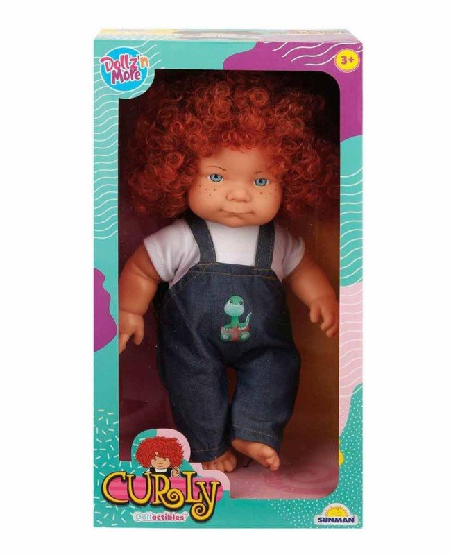 30151 Sunman, Curly Kıvırcık Saçlı Bebek 35 cm 30151 Sunman, Curly Kıvırcık Saçlı Bebek 35 cm