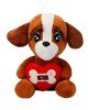 3183 Sunman, Kalpli Peluş Köpek 30 cm