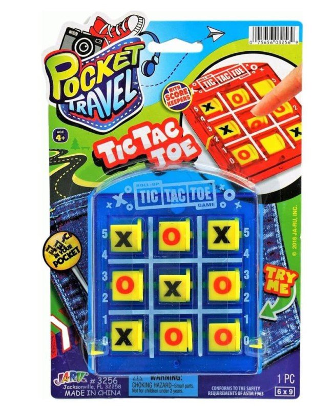 3256 Seyahat Boyu Tic Tac Toe Oyunu