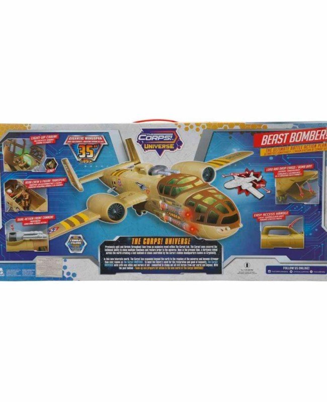 33938 The Corps Universe Beast Bomber Sesli ve Işıklı Askeri Uçak