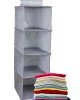  4 Gözlü Dolap Organizer Zebra Model