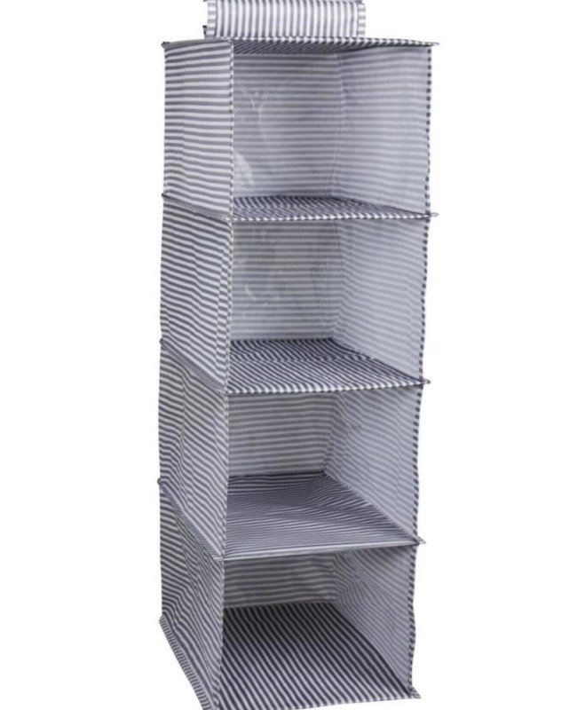  4 Gözlü Dolap Organizer Zebra Model