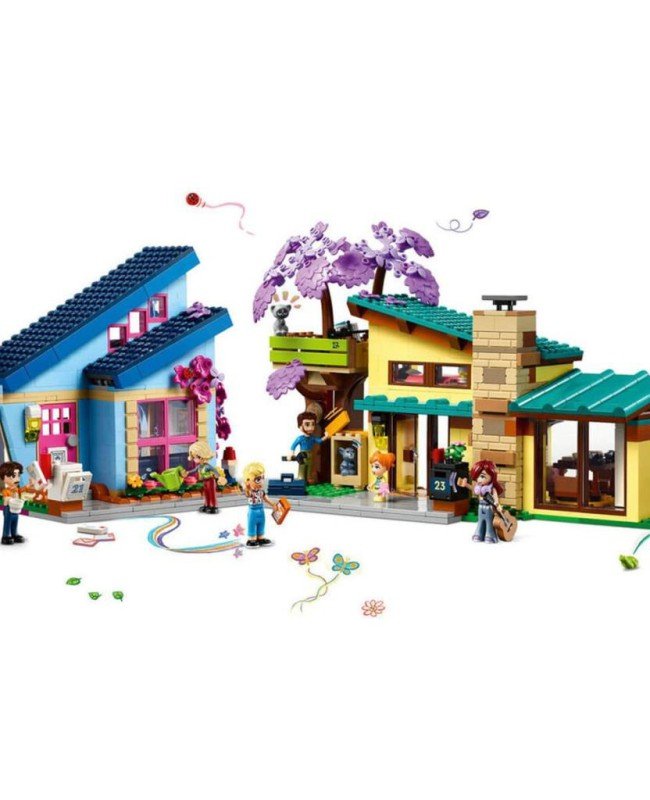 42620 LEGO® Friends Olly ve Paisley'nin Aile Evleri 1126 parça +7 yaş