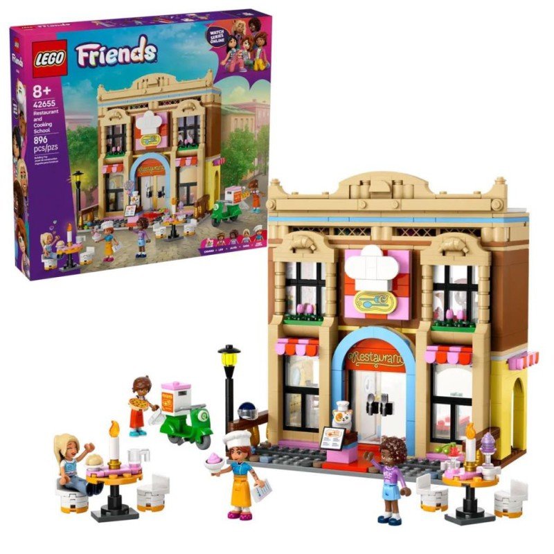 42655 Lego Friends Restoran ve Aşçılık Okulu parça + yaş 42655 Lego Friends Restoran ve Aşçılık Okulu parça + yaş