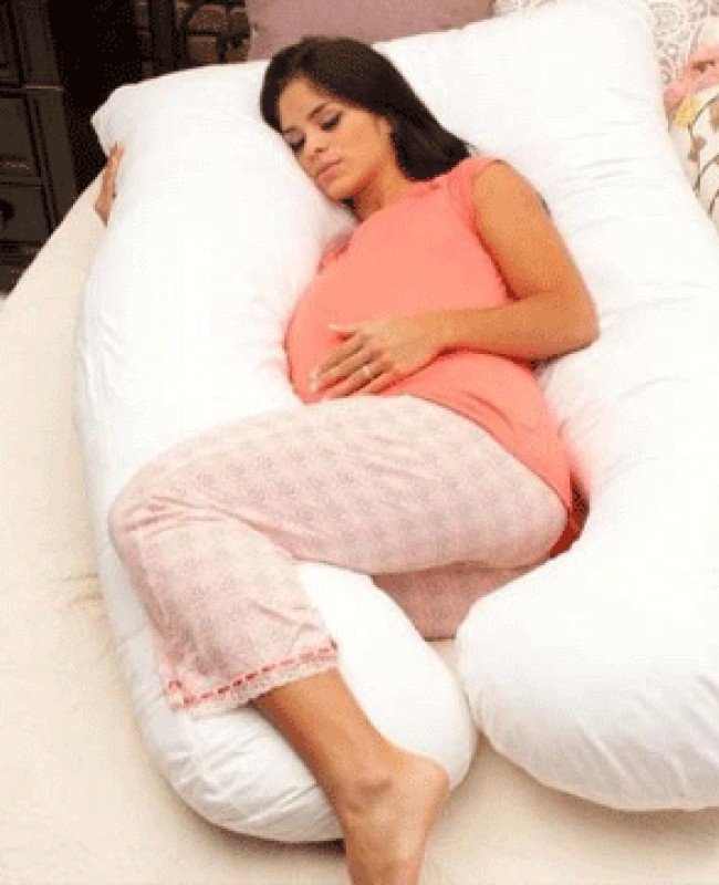 5 Farklı Bölge Destekli Hamile Yastığı ( Beyaz ) 5 Farklı Bölge Destekli Hamile Yastığı ( Beyaz )