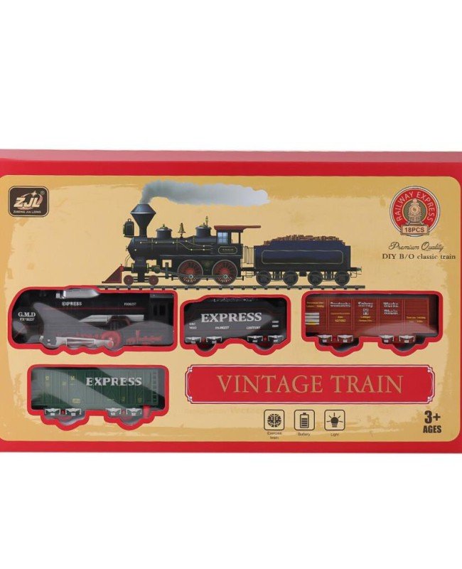 5299-69 Işıklı Tren 18 Parça