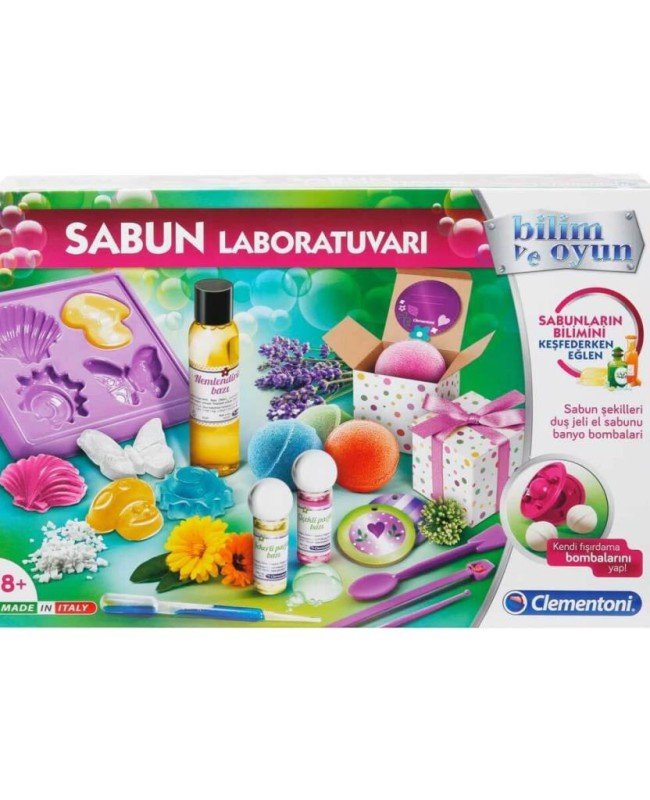 64433 Bilim ve Oyun - Sabun Laboratuvarı +8 yaş 64433 Bilim ve Oyun - Sabun Laboratuvarı +8 yaş