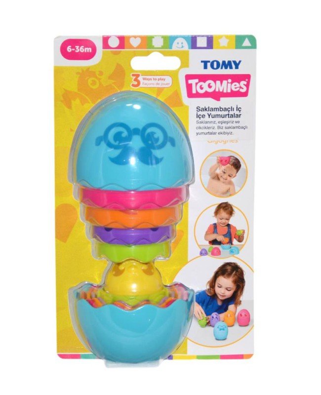 73080 Tomy - İç İçe Yumurtalar 6-36 ay