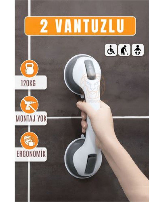 Banyo Duş Yardımcı Vantuzlu Tutacak Yardımcı Anne