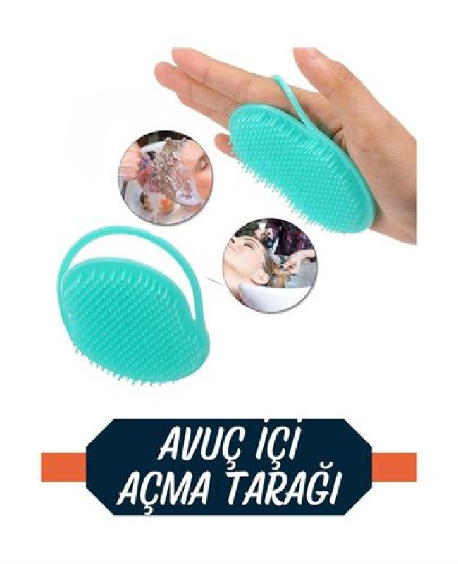 Saç Yıkama Tarağı Avuçiçi  Belgiqa Design