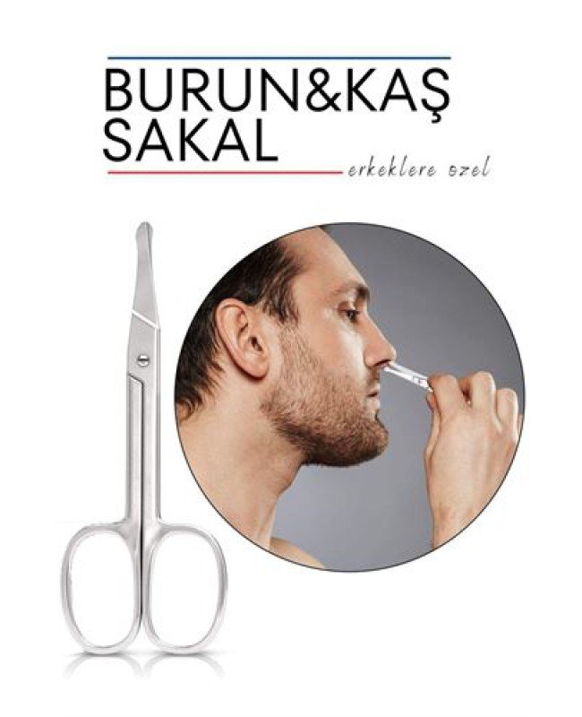 Burun Makası Güvenli Uçlu Solingen Profesyonel Burun Makası Güvenli Uçlu Solingen Profesyonel