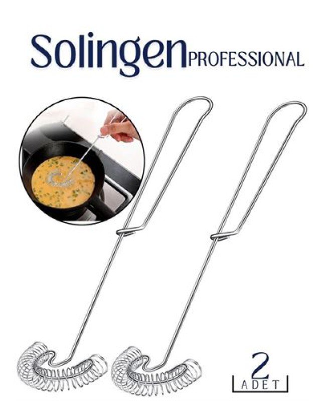 2 Li Çelik Spiral Çırpıcı Solingen Professional