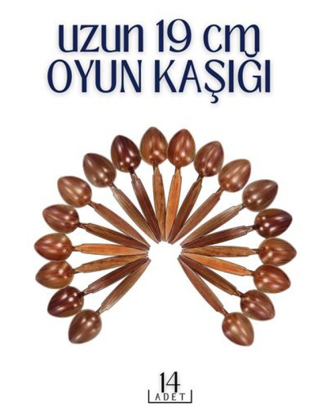 Uzun Oyun Kaşığı 14 ADET Uzun Oyun Kaşığı 14 ADET