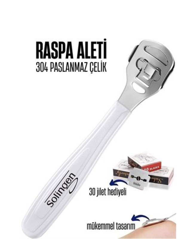 Raspa Aleti 30 Jilet Yedekli Solingen Profesyonel