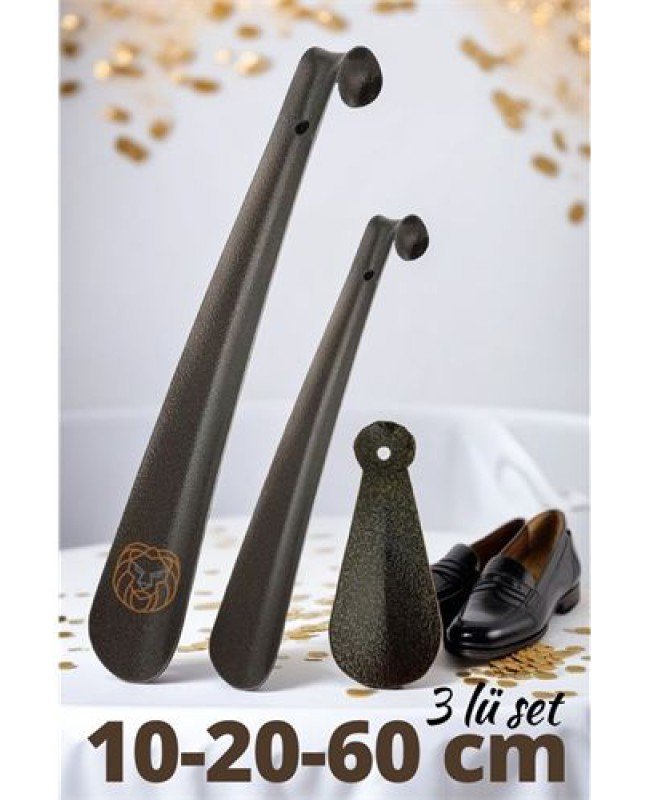 3 Boy Metal Çekecek Seti Rezina Design