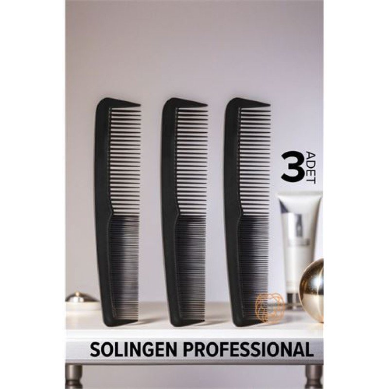 Erkek Cep Tarağı 12 Cm 3 ADET Solingen ProfessionaL Erkek Cep Tarağı 12 Cm 3 ADET Solingen ProfessionaL