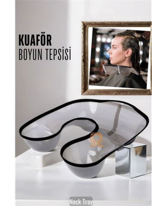 Kuaför Boyun Tepsisi Perma Boya Giysi Koruyucu