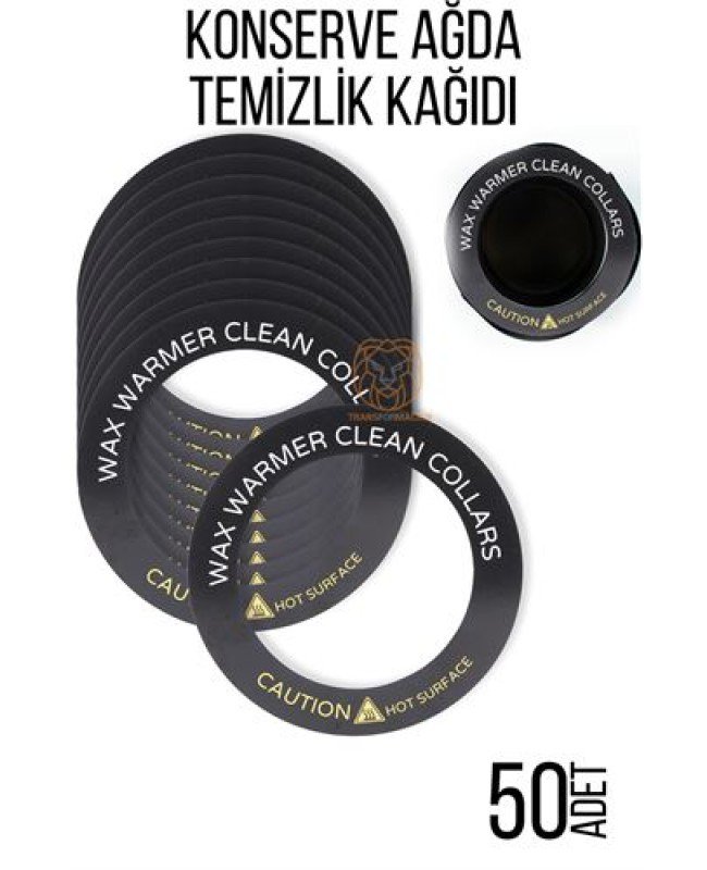 Konserve Ağda Koruyucu Karton Temizlik Kağıdı 50 Adet