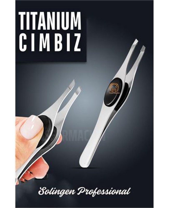 Cımbız Titanyum Çelik Solingen Professional