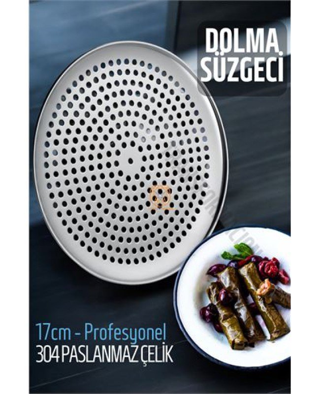 Sarma Dolma Süzgeci 17 cm 304 Paslanmaz Çelik Sarma Dolma Süzgeci 17 cm 304 Paslanmaz Çelik