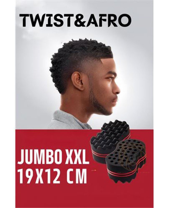 Afro Twist Saç Süngeri Jumbo 19 cm