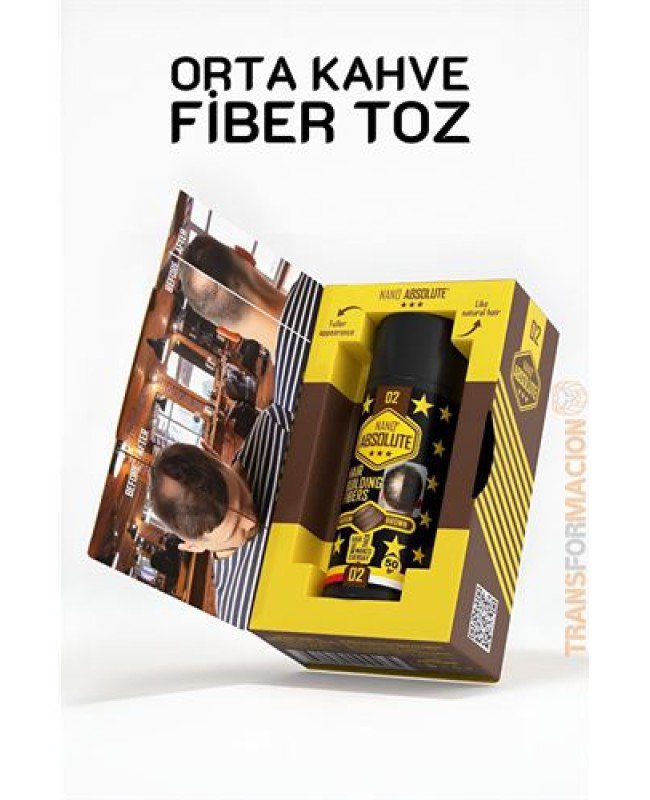 Saç Dolgunlaştırıcı Fiber Topik Toz ORTA TON KAHVERENGİ Saç Dolgunlaştırıcı Fiber Topik Toz ORTA TON KAHVERENGİ