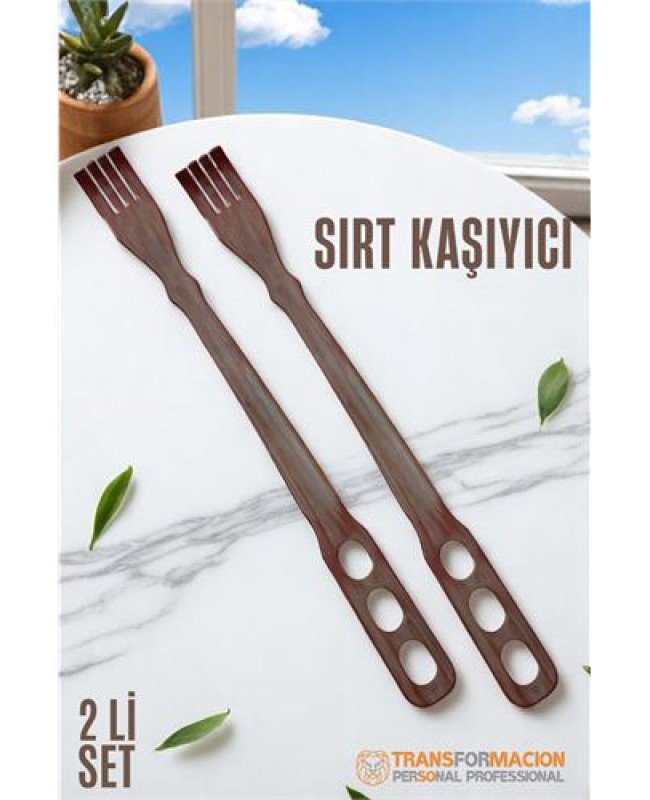 Sırt Kaşıma Aparatı - Plastik Sırt Kaşıyıcı 2 li set