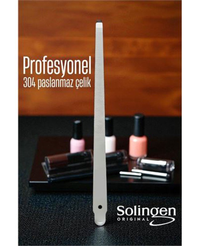 Tırnak Törpüsü - Sivri Uçlu Profesyonel 304 Çelik Tırnak Törpüsü Solingen Profesyonel