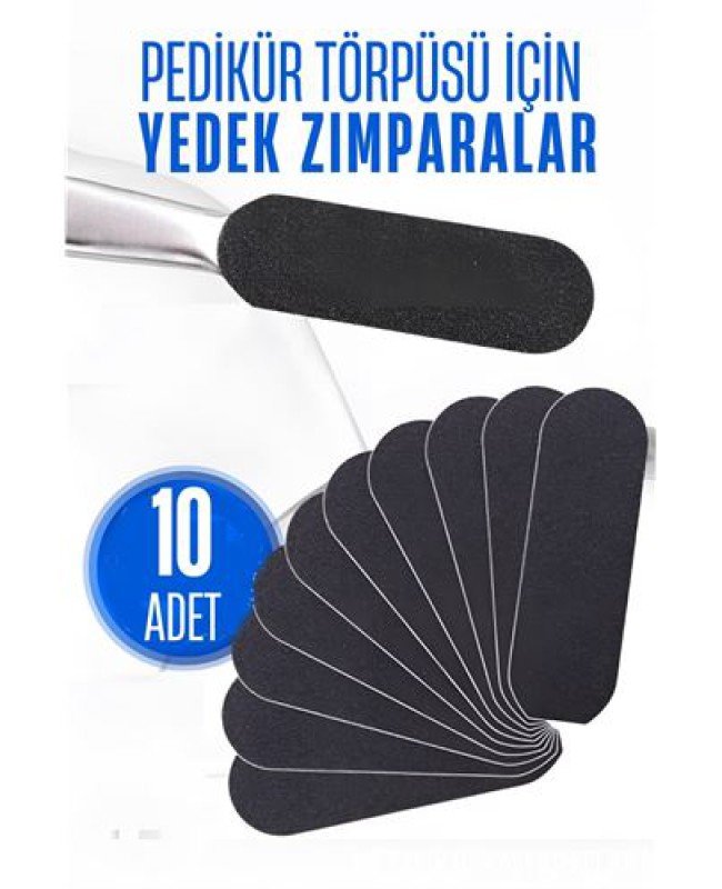 Ayak Törpü Yedeği Yapışkanlı Törpü Zımparası Pedikür Törpü Yedeği 10 ADET Ayak Törpü Yedeği Yapışkanlı Törpü Zımparası Pedikür Törpü Yedeği 10 ADET