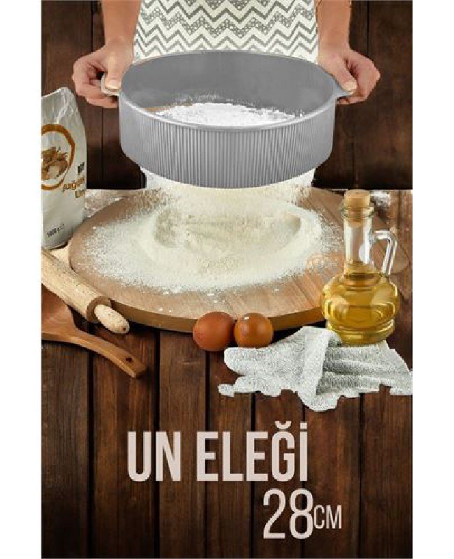 Un Eleği Metal Telli Plastik Çerçeveli 28 Cm Un Eleği Brustolina Design Un Eleği Metal Telli Plastik Çerçeveli 28 Cm Un Eleği Brustolina Design