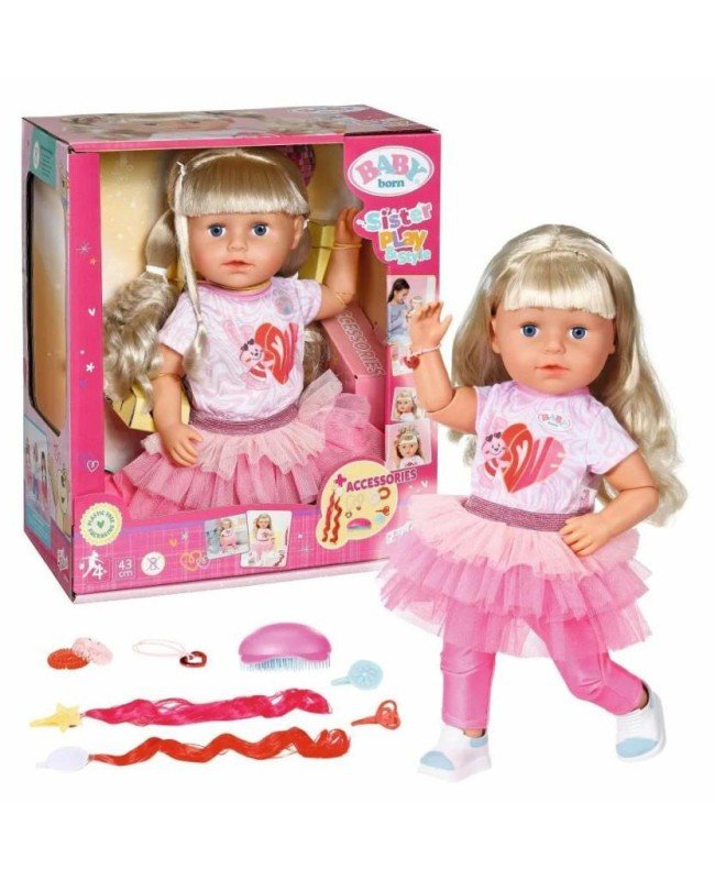 833018 Baby Born Kız Kardeş Bebeği 43cm 833018 Baby Born Kız Kardeş Bebeği 43cm
