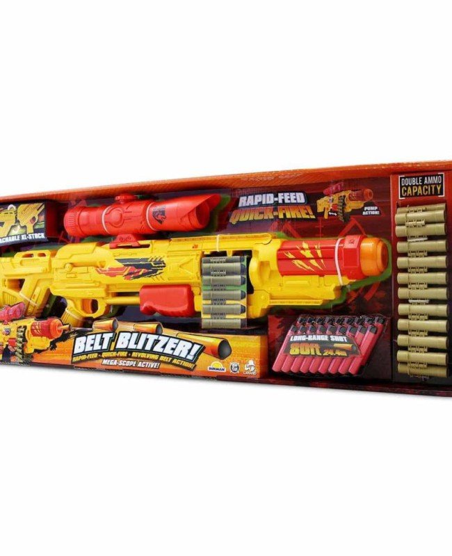 91955 Belt Blitzer 18 Mermili Sünger Dart Atan Silah -Sunman