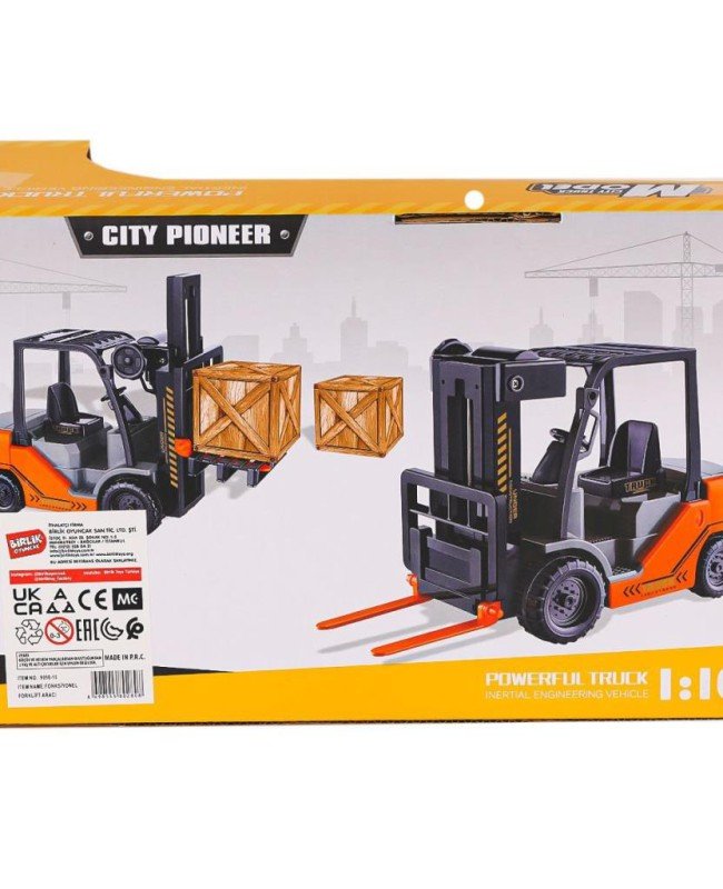 9998-16 Fonksiyonel Forklift Aracı 24 Cm 1:10 -Birliktoys