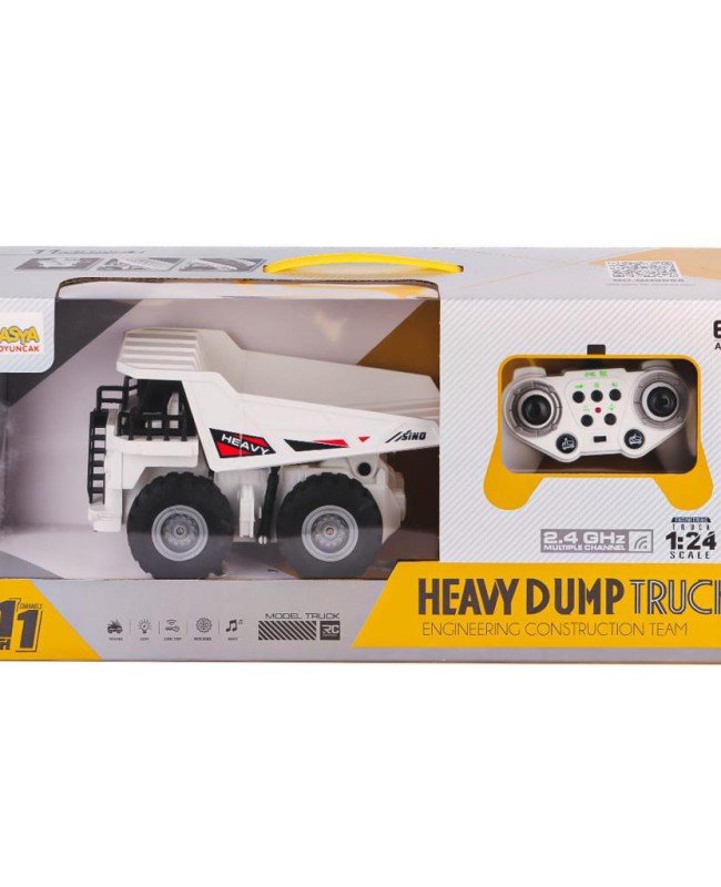A8196-QH9008 Kumandalı Ağır Döküm Kamyon 1:24  -Asya Oyuncak