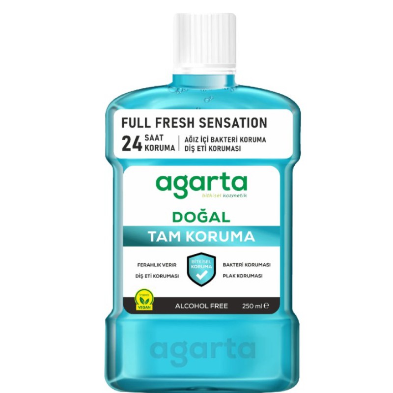 Agarta Doğal Ağız Bakım Suyu 250 ml Tam Koruma