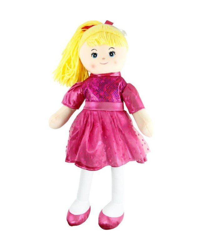 AY950C Parlak Elbiseli Bez Bebek 50 cm -Vardem AY950C Parlak Elbiseli Bez Bebek 50 cm -Vardem