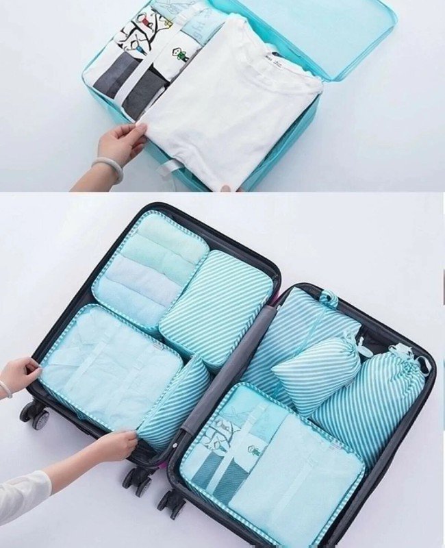 Bebek Anne Hastane Çantası Düzenleyici Organizer 6 Parça Set