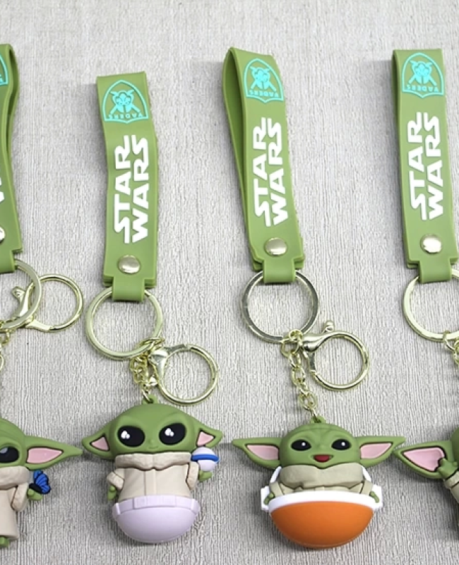 BFS Baby Yoda Silikon Anahtarlık Alk4268 BFS Baby Yoda Silikon Anahtarlık Alk4268