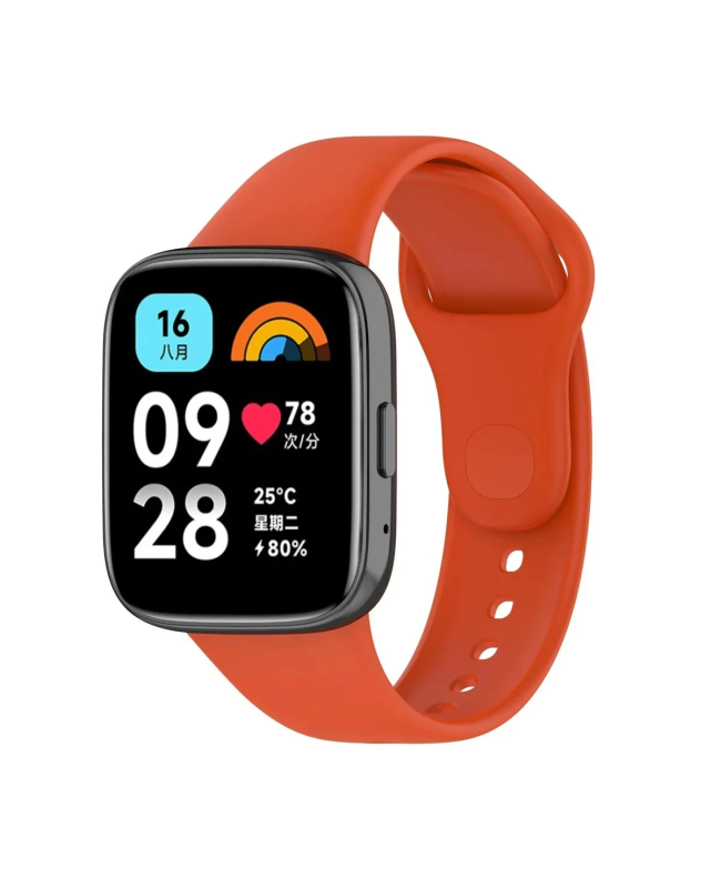 BFS  Xiaomi Redmi Watch 3 Active Klasik Kordon - Turuncu