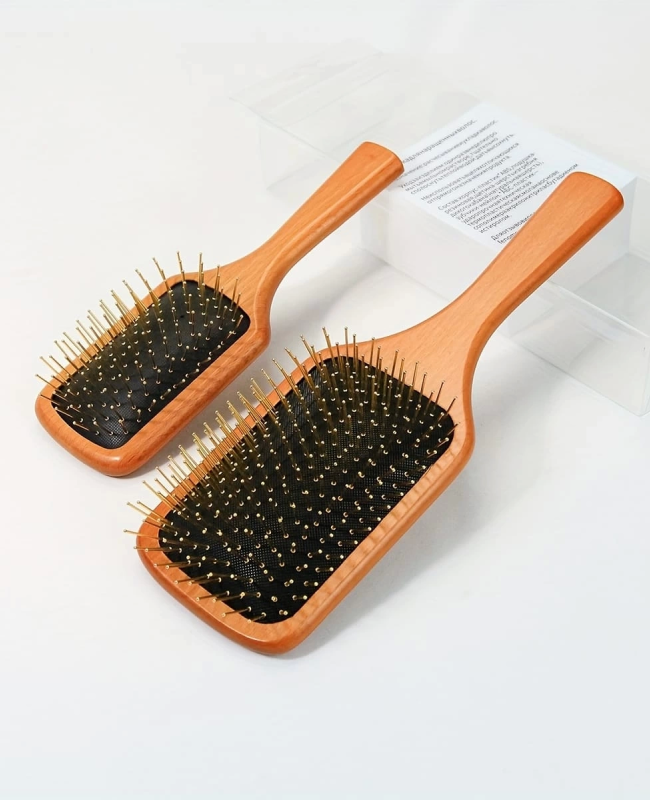Çelik İğne Uçlu Bambu Tarak 21cm 12'li Paket