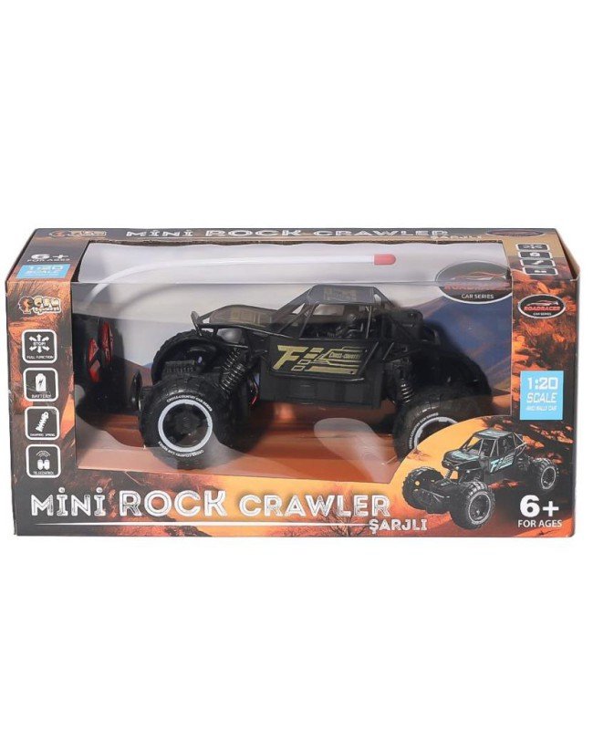 CN1916 Kumandalı Şarjlı Rock Crewler 1:20 -Can