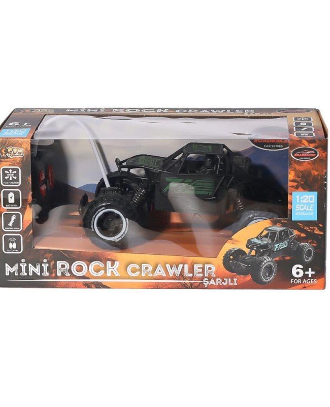 CN1916 Kumandalı Şarjlı Rock Crewler 1:20 -Can