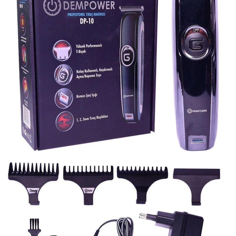 Dempower Traş Makinesi Siyah Dempower Traş Makinesi Siyah