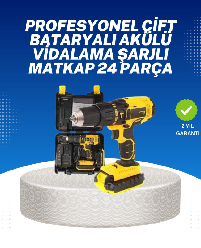 Ev ve Atölye İçin 12V Akülü Matkap | Plastik Mandren ve Metal Şanzıman Ev ve Atölye İçin 12V Akülü Matkap | Plastik Mandren ve Metal Şanzıman