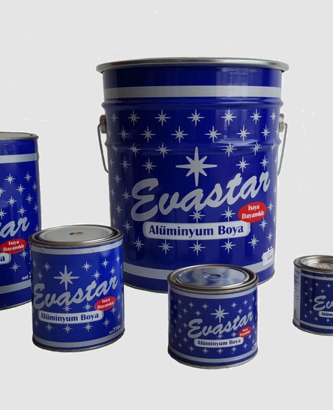 Evastar Alüminyum Yaldız Boya 0,4 Litre